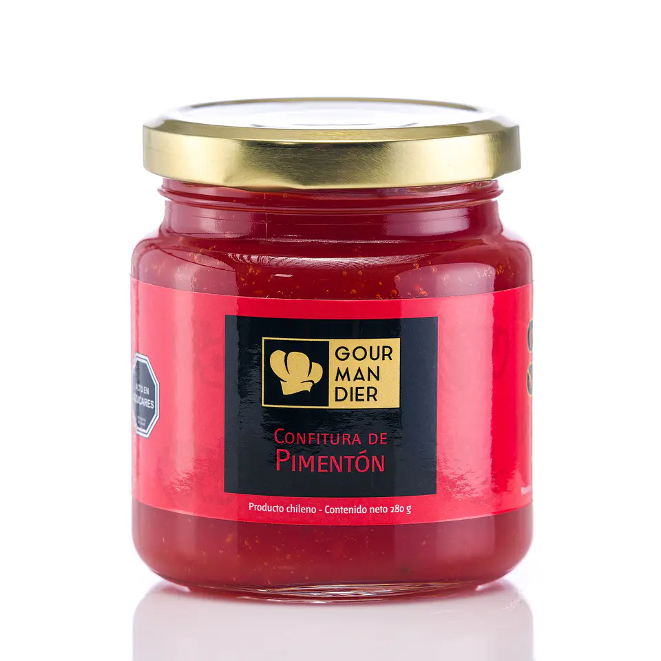 Gourmandier - Confitura pimentón - 260 mL 1