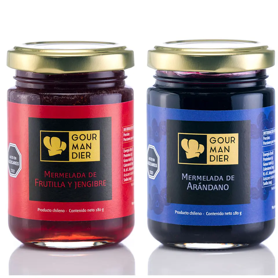 Pack mermeladas Gourmandier 1