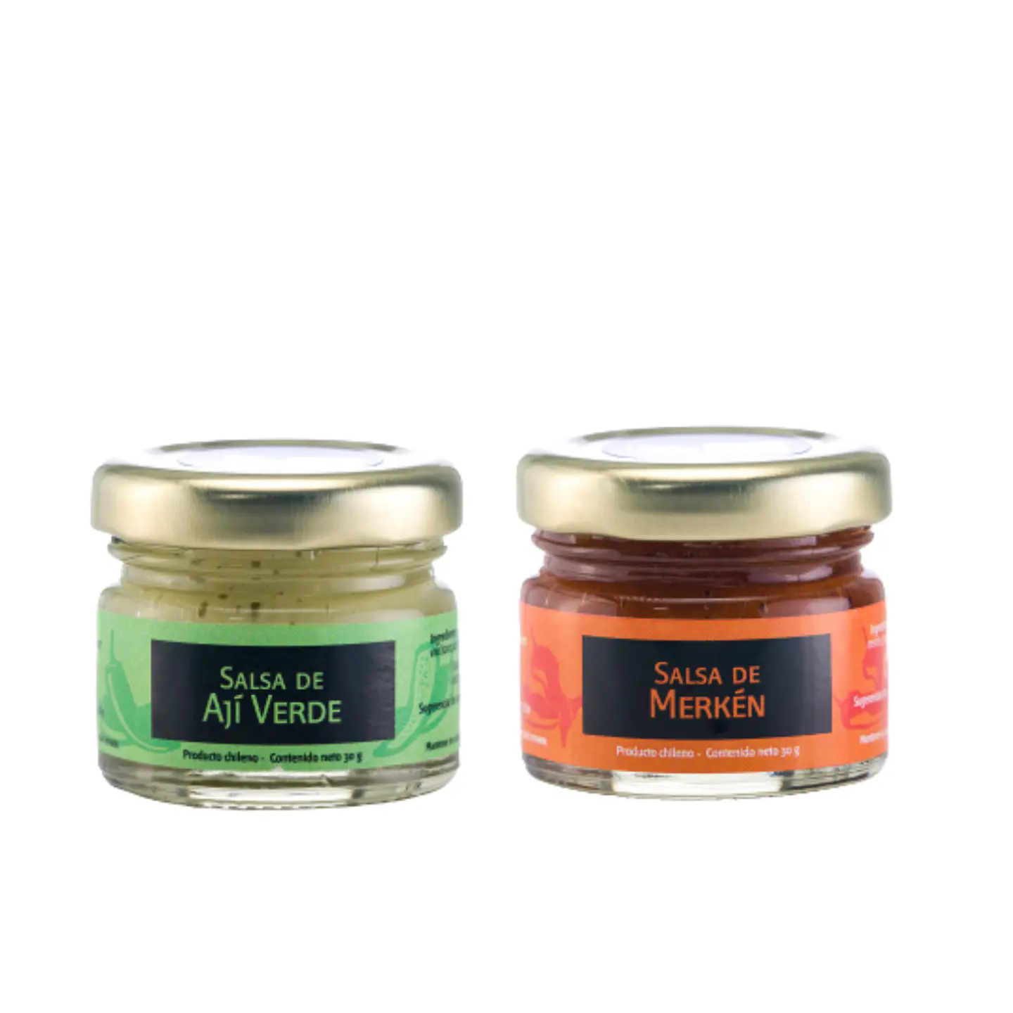 Pack salsas picantes 28 mL - Gourmandier 1