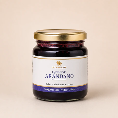 Gourmandier - Mermelada arándano- 260 mL