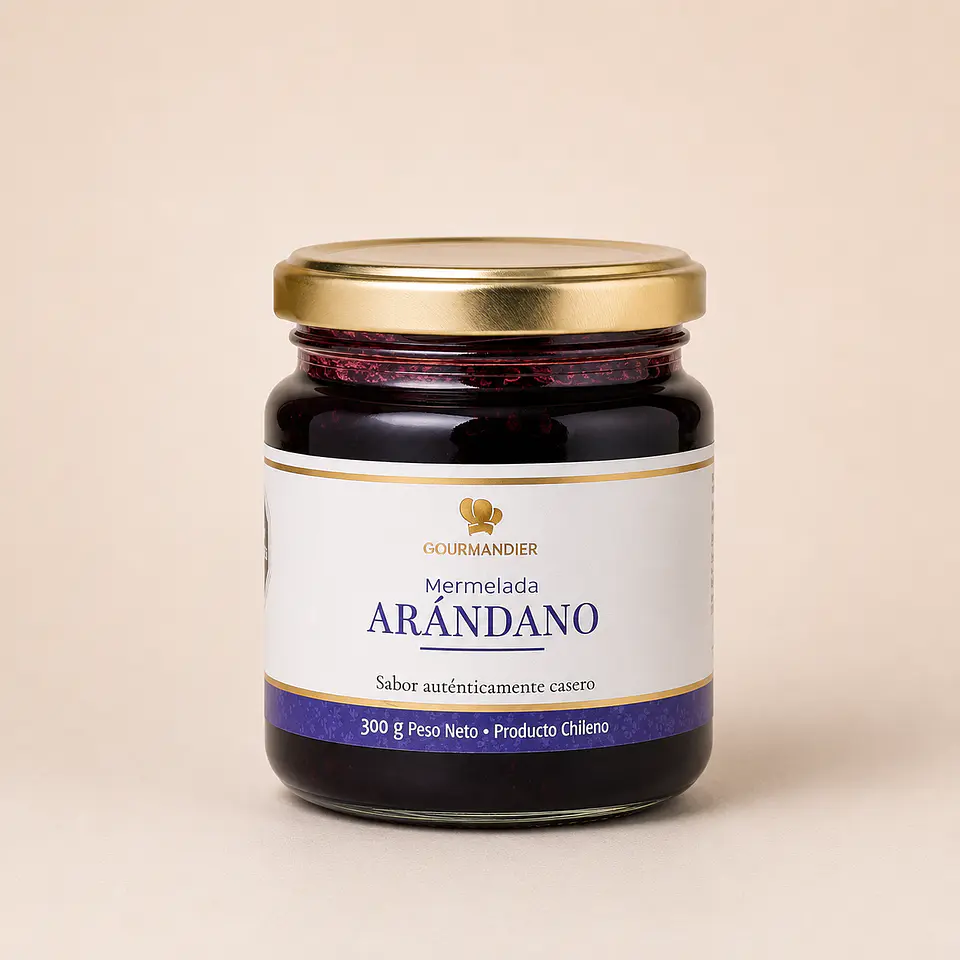Gourmandier - Mermelada arándano- 260 mL 1