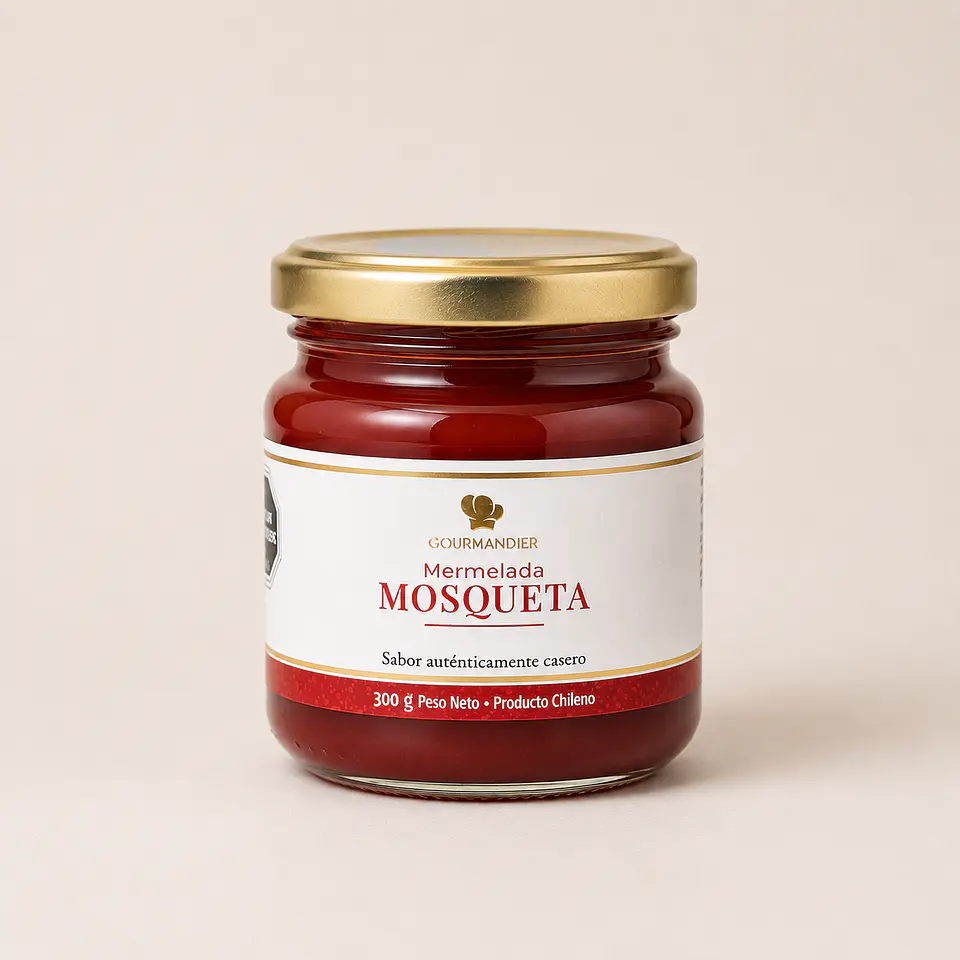 Gourmandier - Mermelada mosqueta- 260 mL 1