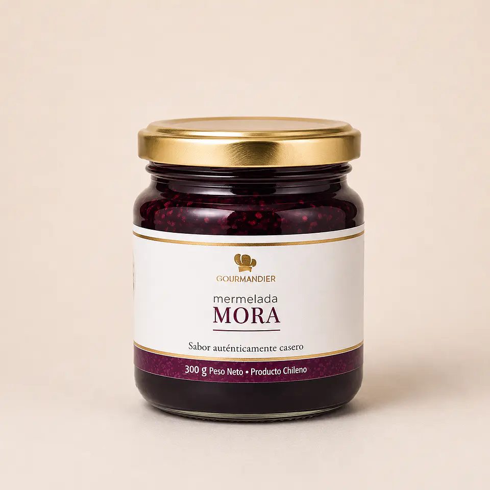 Gourmandier - Mermelada mora- 260 mL 1