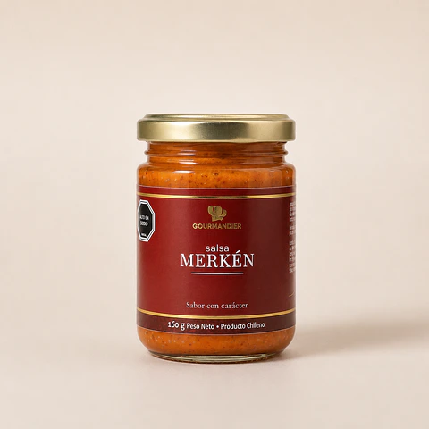 Gourmandier - Salsa merkén - 156 mL