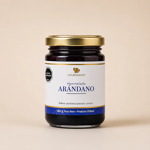 Gourmandier - Mermelada arándano - 156 mL