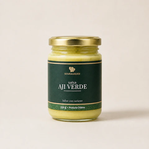 Gourmandier - Salsa ají verde - 156 mL