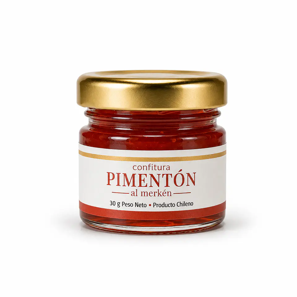 Gourmandier - Confitura pimentón merkén - 28 mL 1