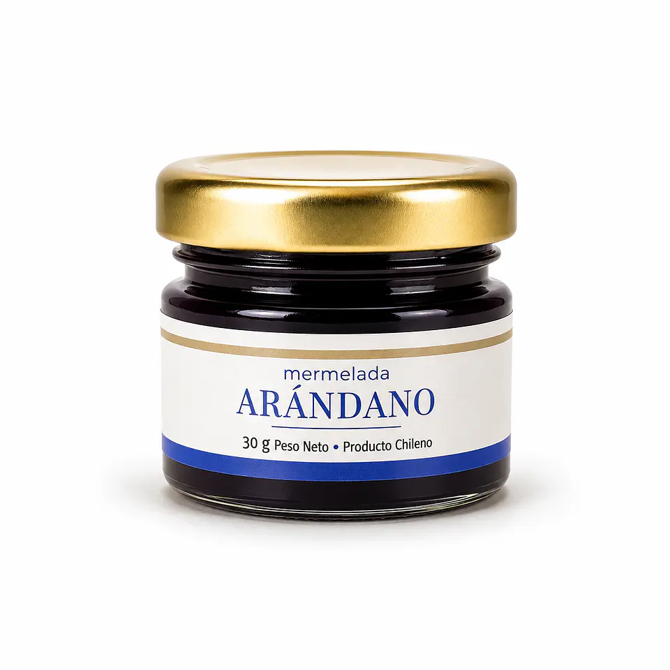 Gourmandier - Mermelada arándano - 28 mL 1