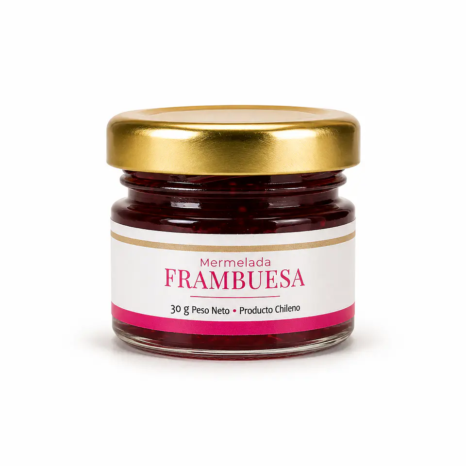 Gourmandier - Mermelada frambuesa 28 mL 1