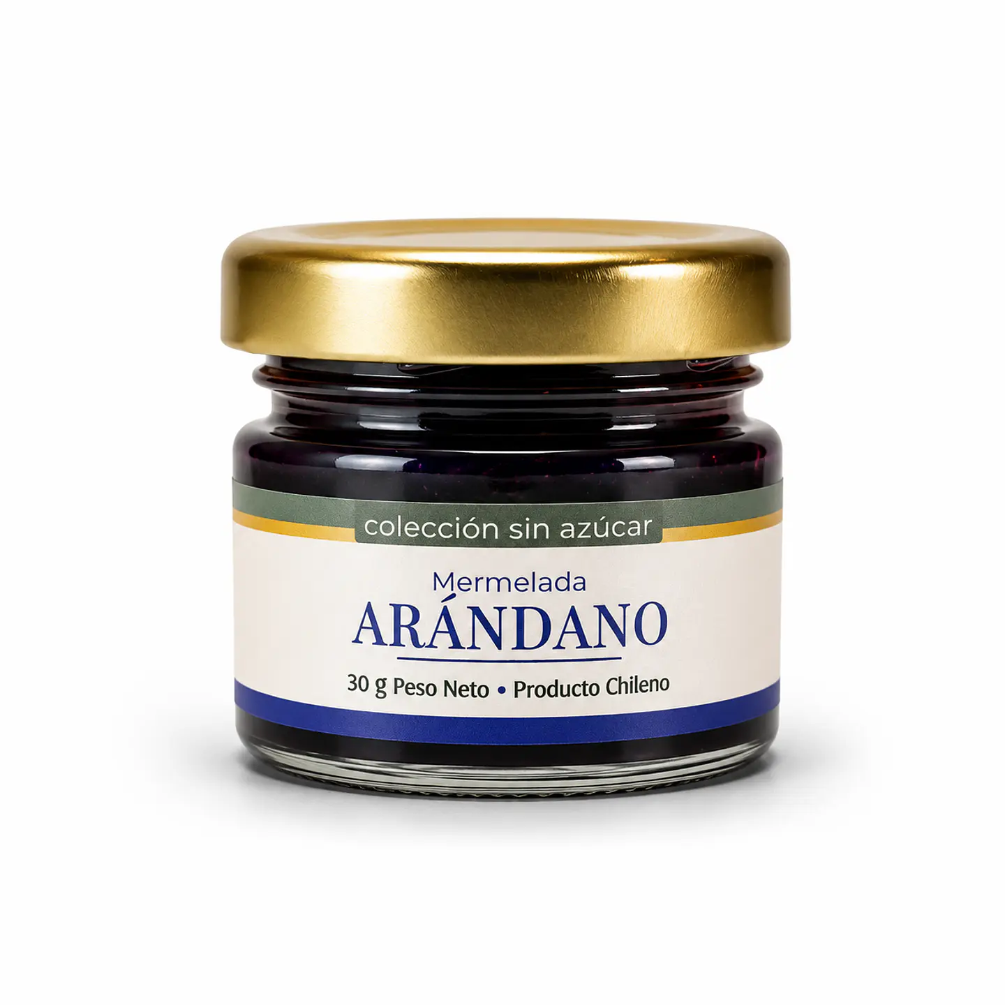 Gourmandier - Mermelada arándano sin azúcar - 28 mL 1