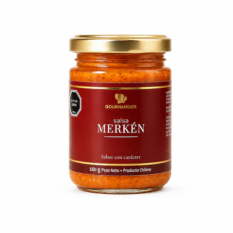 Gourmandier - Salsa merkén - 156 mL