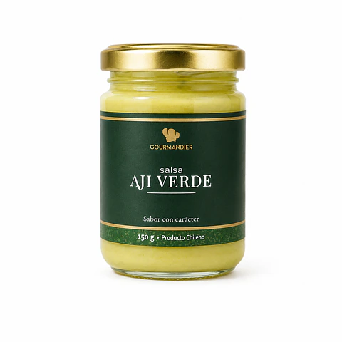 Gourmandier - Salsa ají verde - 156 mL