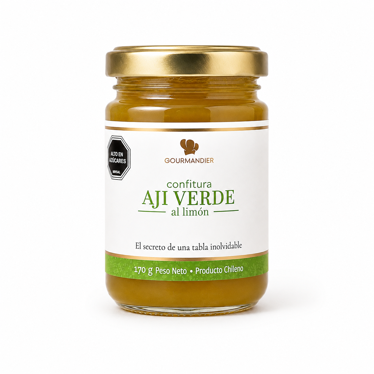 Confitura ají verde al limón