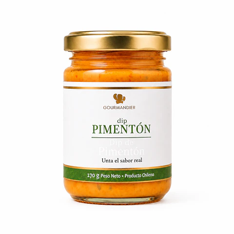 Gourmandier . Dip de pimenton 156 mL