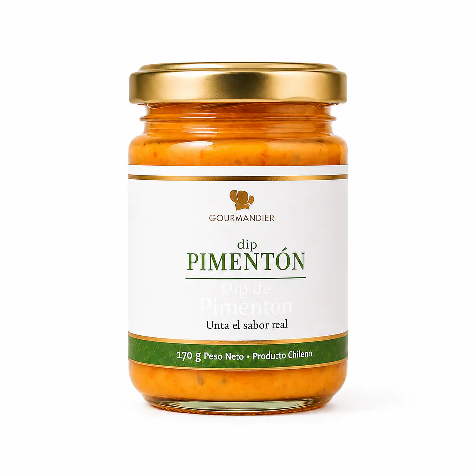 Gourmandier . Dip de pimenton 156 mL 1