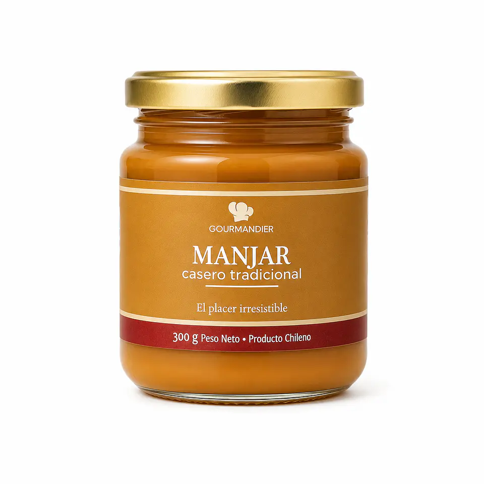 Gourmandier - Manjar casero tradicional - 260 mL 1