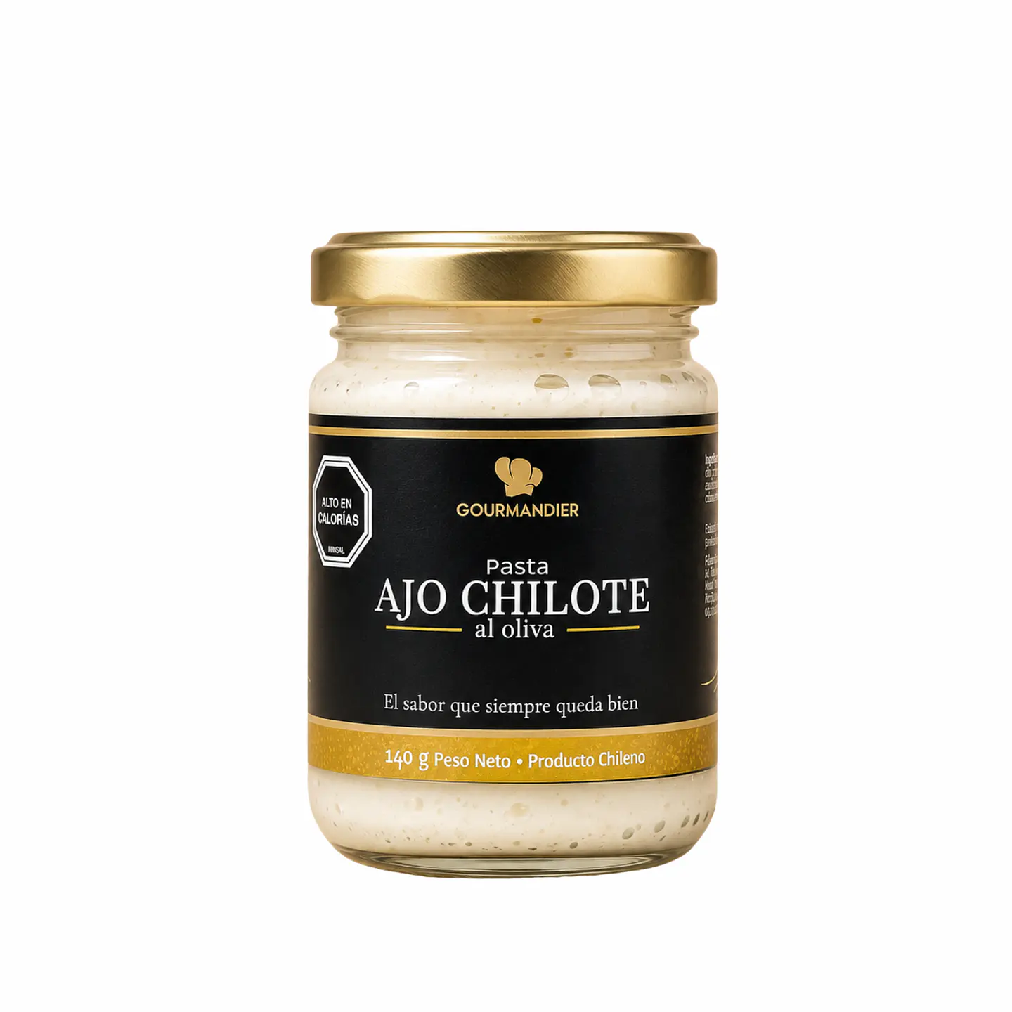 Gourmandier - Pasta ajo oliva - 156 mL 1