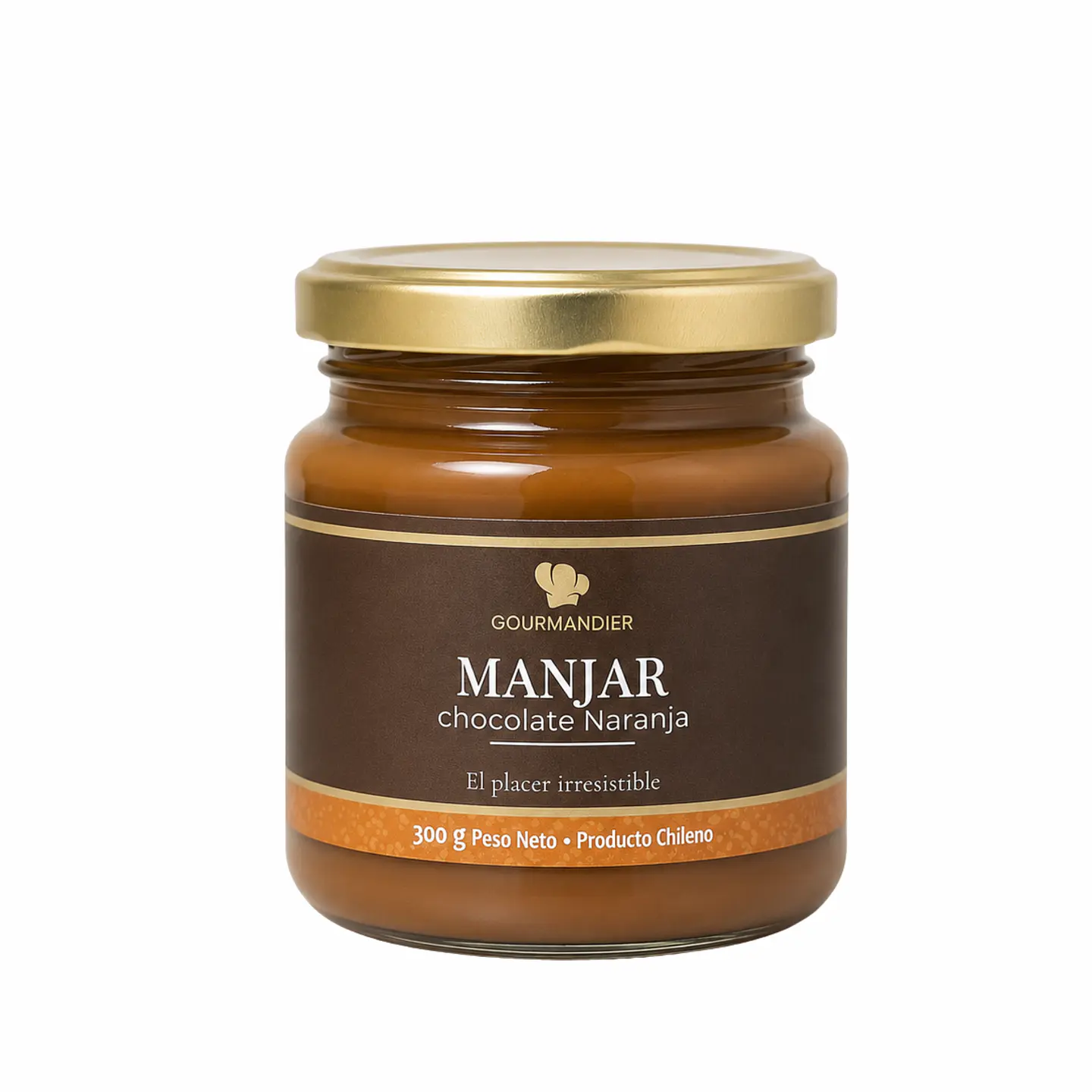 Gourmandier - Manjar chocolate naranja - 260 mL 1