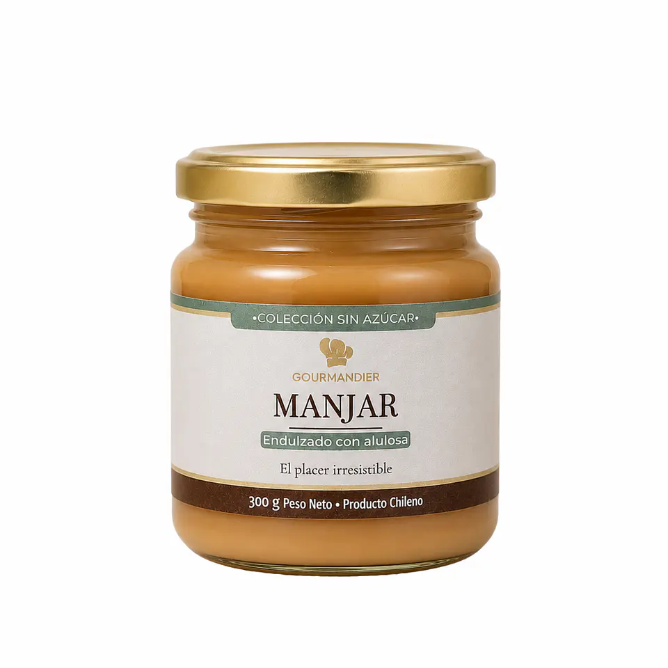 Gourmandier - Manjar Sin Azucar - 260 mL 1