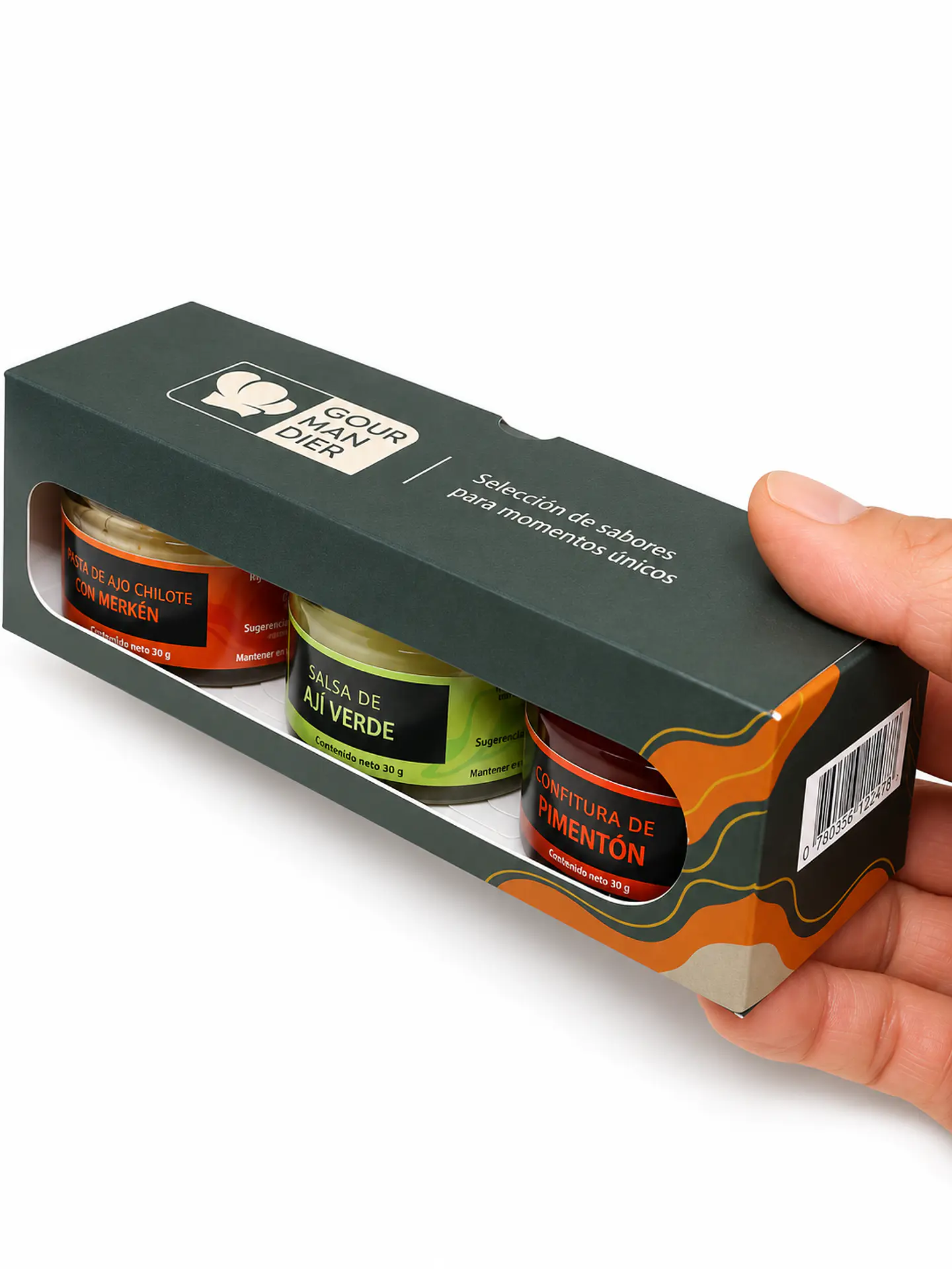 Gourmandier - Caja gourmet 3 u - 28 mL 5