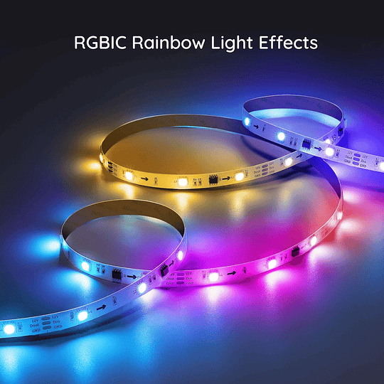 Tira de luces LED Govee RGBIC Wi-Fi + Bluetooth (5mts y 10mts) - Image 3