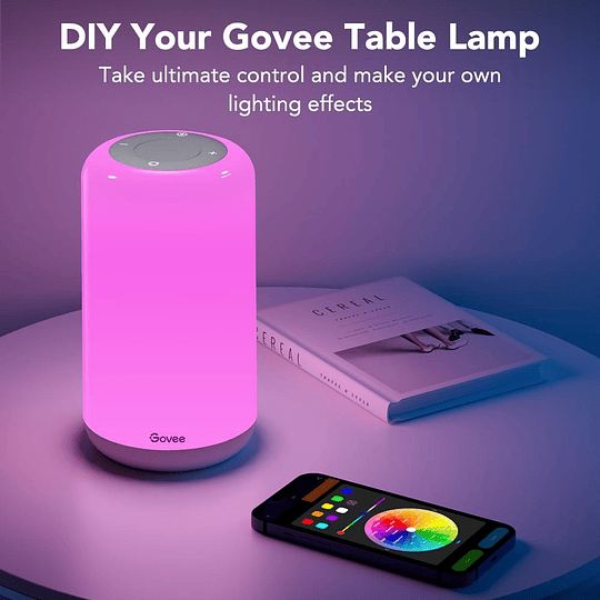 Govee Aura Lite Lámpara de mesa RGBWW Wi-Fi + Bluetooth - Image 6