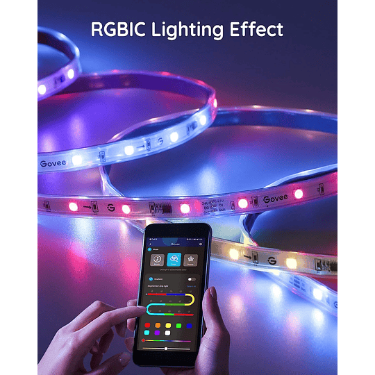 Tira de luces LED RGBIC exteriores Govee Phantasy (10 mts) - Image 6