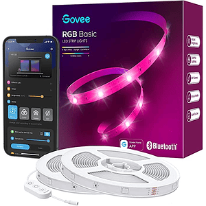 Tira de Luces LED RGB Bluetooth Govee (2x10mts)