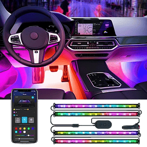 Luces interiores para automóvil Govee RGBIC