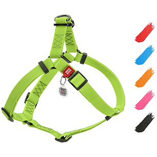 Waterproof Adjustable Dog Harness - Heavy Duty, Durable, for All Sizes, Green