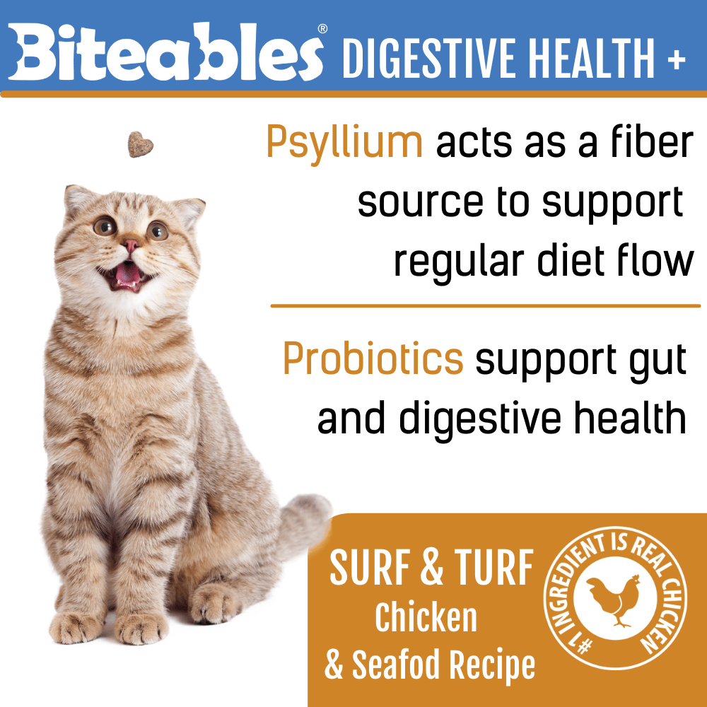 Get Naked Biteables Digestive Health+ Functional Cat Soft Treats 3 oz. 3