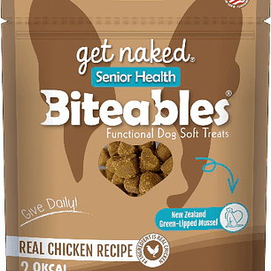 Get Naked Biteables Senior Health Functional Dog Soft Treats, 6 oz.