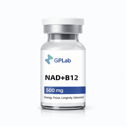 NAD+ B12 500 mg – Complejo Avanzado de Energía y Longevidad | GP Labs