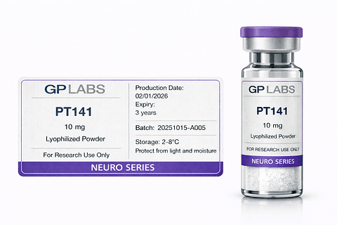 PT-141 10 mg (Bremelanotide) | Neuro Research Peptide | GP LABS