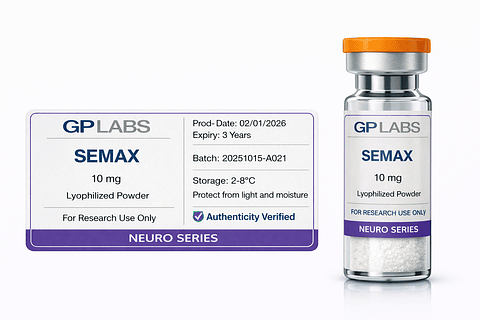 SEMAX 10 mg | Neuro Research Peptide | GP LABS Neuro Series