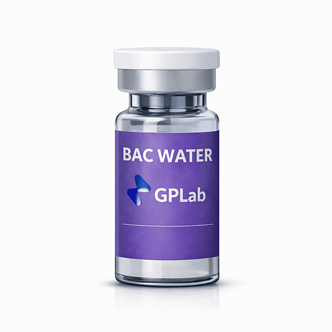 BAC Water  7 ml| Agua Bacteriostática Estéril | GP Labs