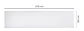 PANEL LED 120X30 EMBUTIDO BLANCO FRÍO - Miniatura 3