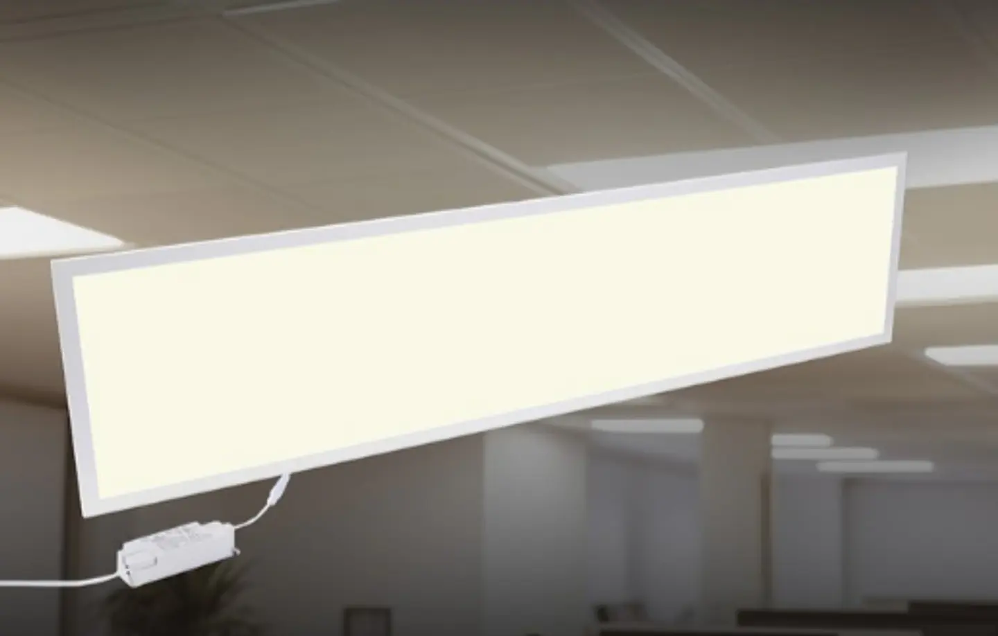 PANEL LED 120X30 EMBUTIDO BLANCO FRÍO 7