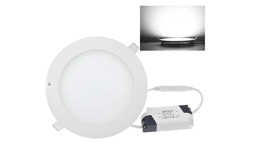 LAMPARA LED EMBUTIDA 18W BLANCO FRÍO 1