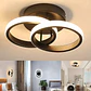 LÁMPARA LED 2 CIRCULOS 3 TONOS BLANCO FRÍO, CALIDO Y NEUTRO - Miniatura 4