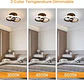 LÁMPARA LED 2 CIRCULOS 3 TONOS BLANCO FRÍO, CALIDO Y NEUTRO - Miniatura 6
