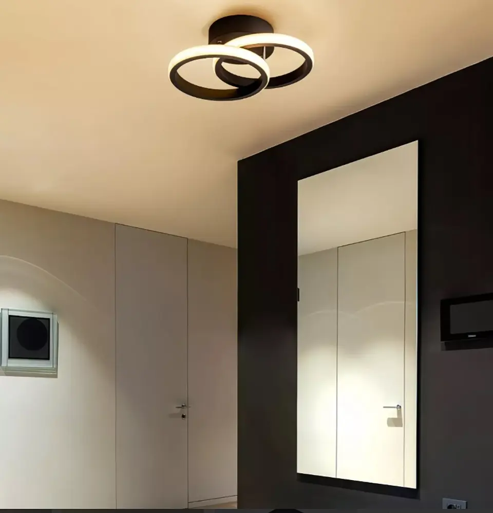 LÁMPARA LED 2 CIRCULOS 3 TONOS BLANCO FRÍO, CALIDO Y NEUTRO 7
