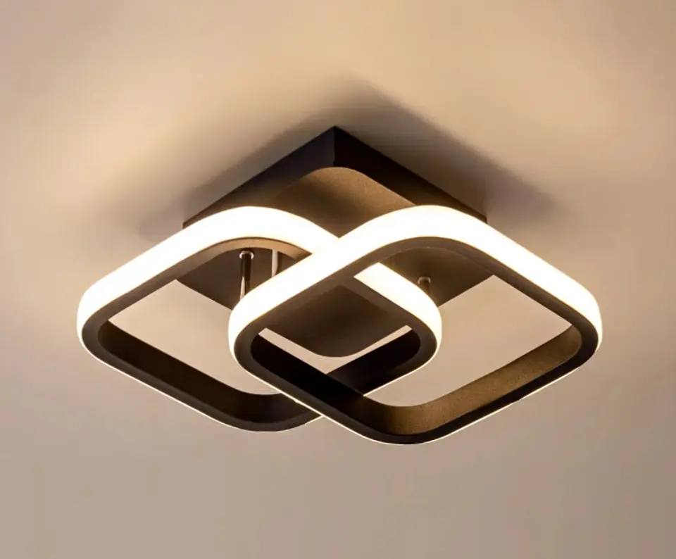 LÁMPARA LED 2 CUADROS 3 TONOS BLANCO FRÍO, CALIDO Y NEUTRO 1