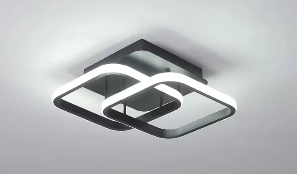 LÁMPARA LED 2 CUADROS 3 TONOS BLANCO FRÍO, CALIDO Y NEUTRO 8