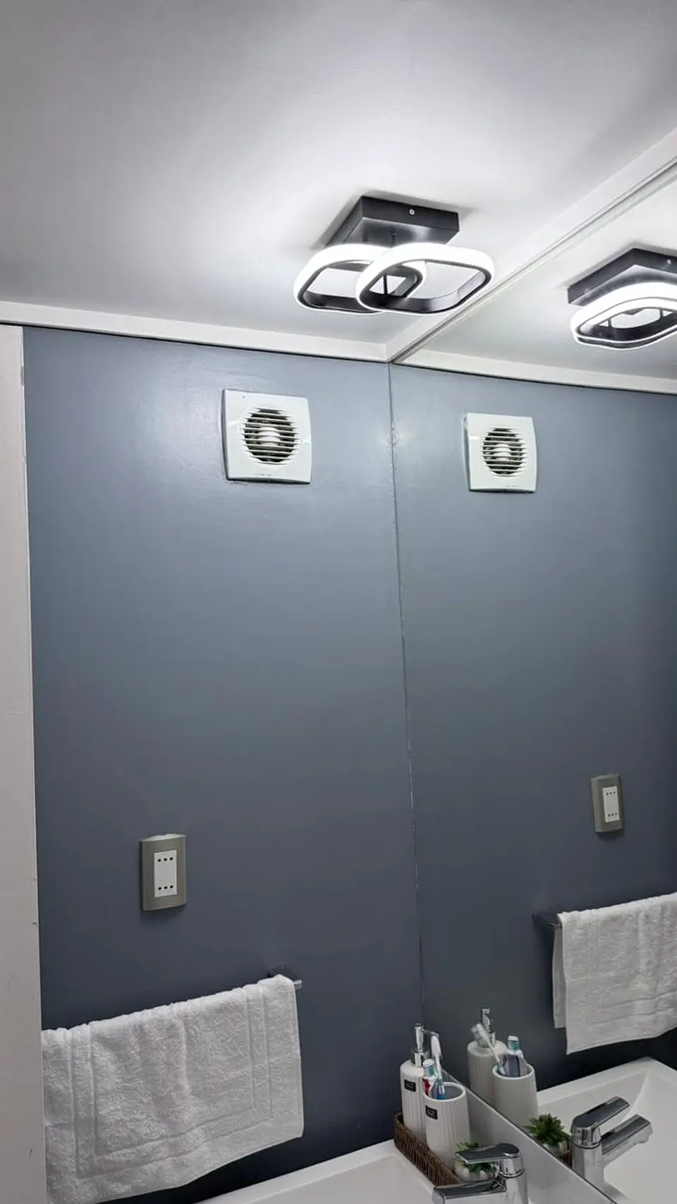 LÁMPARA LED 2 CUADROS 3 TONOS BLANCO FRÍO, CALIDO Y NEUTRO 11
