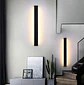 APLIQUE DE PARED NEGRO 61CM BLANCO CÁLIDO - Miniatura 6