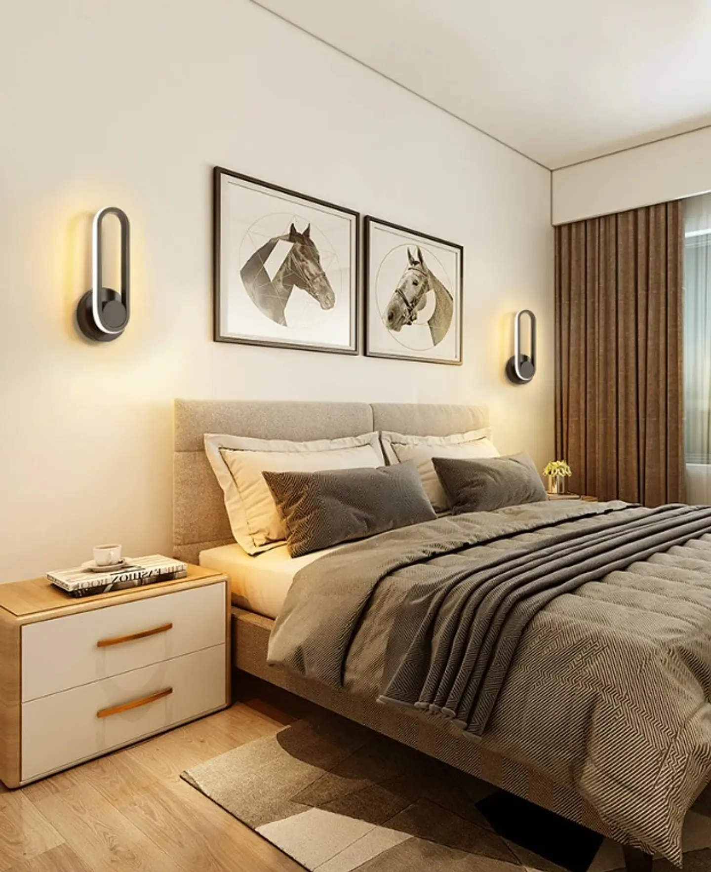 APLIQUE DE PARED 360 3 TONOS, BLANCO FRÍO, CÁLIDO Y NEUTRO 3