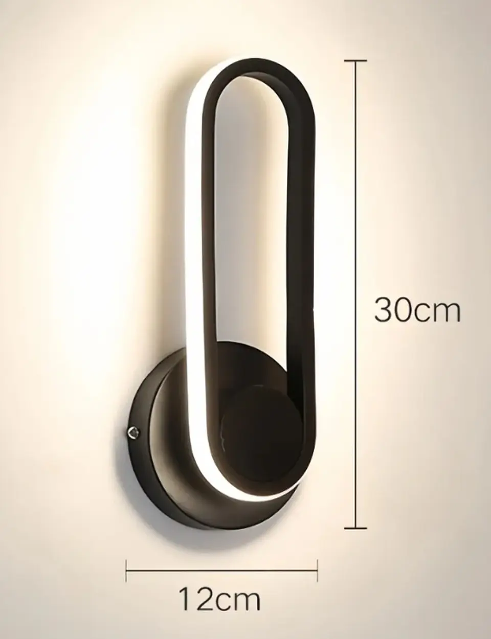 APLIQUE DE PARED 360 3 TONOS, BLANCO FRÍO, CÁLIDO Y NEUTRO 6
