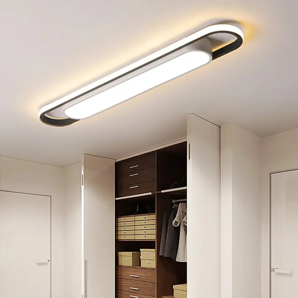 LÁMPARA DE TECHO LED MINIMALISTA 60CM 3 TONOS BLANCO FRÍO, CÁLIDO Y NEUTRO 1