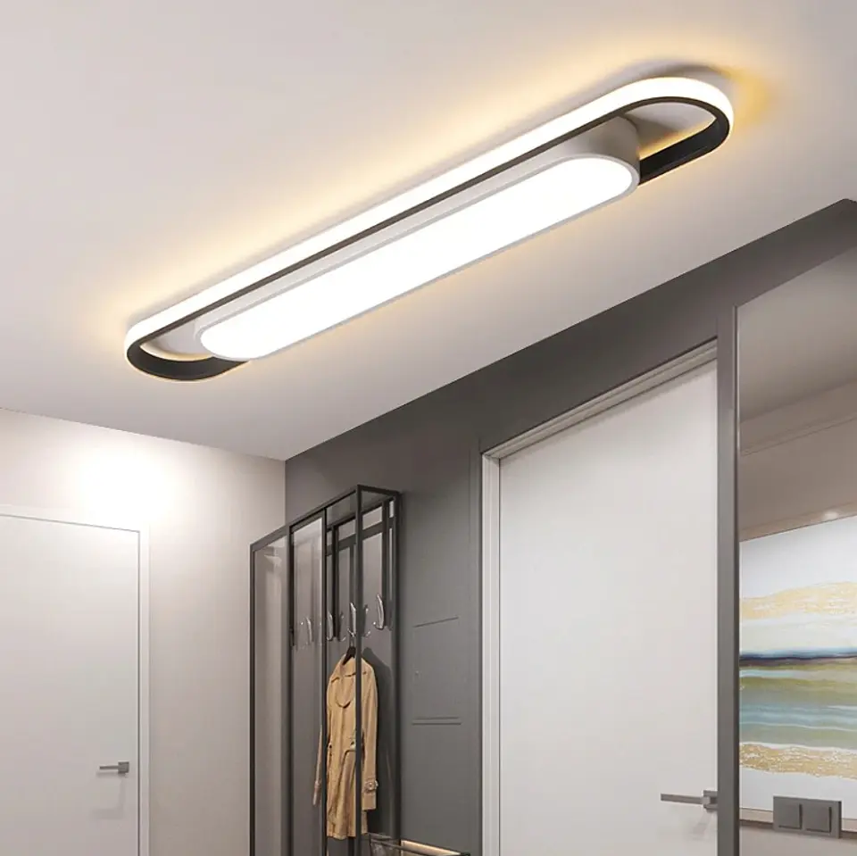 LÁMPARA DE TECHO LED MINIMALISTA 60CM 3 TONOS BLANCO FRÍO, CÁLIDO Y NEUTRO 4
